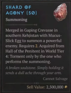 shards of agony diablo 4